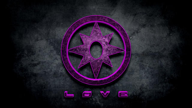 Purple star love purple star free wallpaper for desktop - medium preview image
