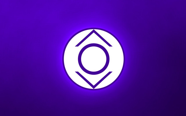 Purple circle white center purple free wallpaper for desktop - medium preview image