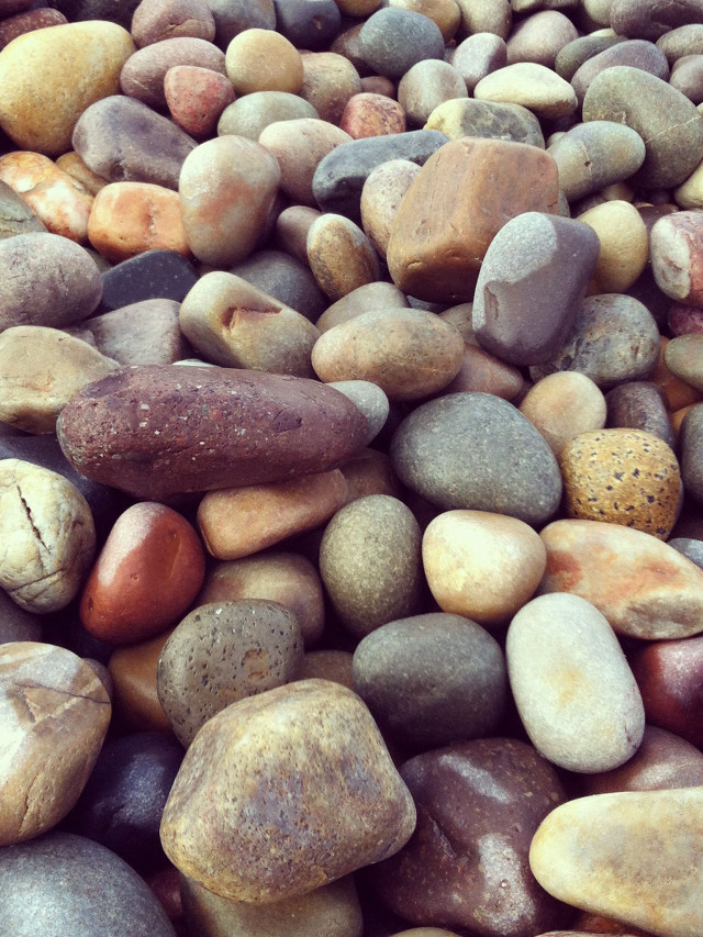 Pile of rocks red and free wallpaper for mobile - medium preview image