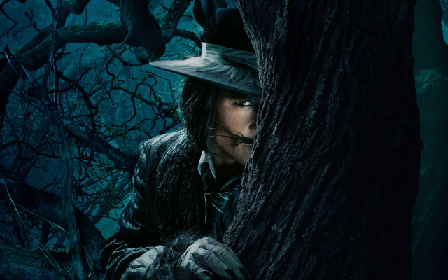 Man hat coat hiding tree #2 free wallpaper for desktop - medium preview image