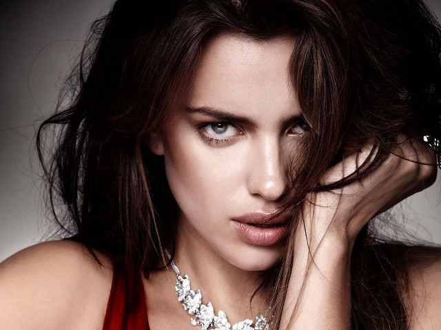 Woman necklace posing hand hair free wallpaper for desktop - medium preview image