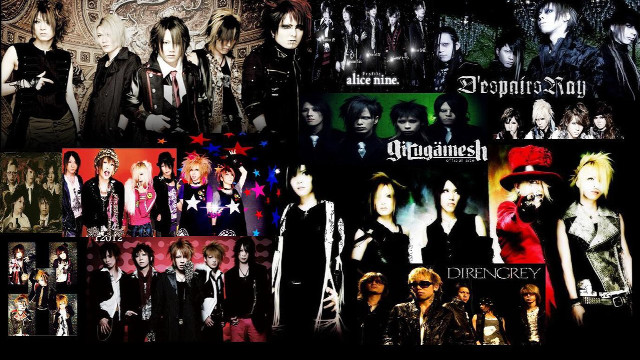 Diverse hair colors styles collage free wallpaper for desktop - medium preview image