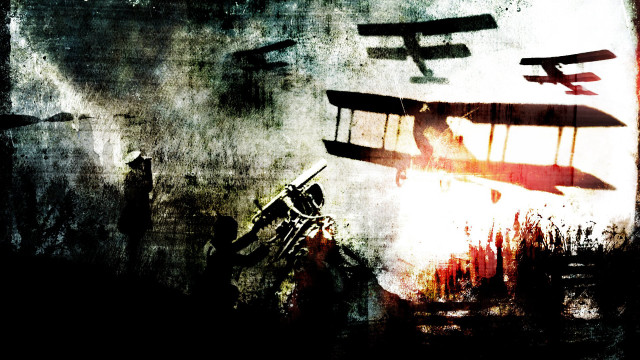 Plane man fire hydrant building free wallpaper for desktop - medium preview image