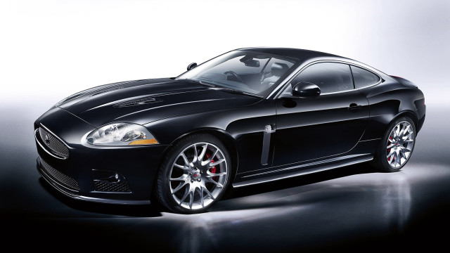 Black sports car studio rendering free wallpaper for desktop - medium preview image