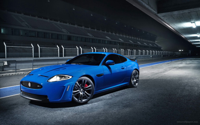 Blue sports car parking garage #5 free wallpaper for desktop - medium preview image