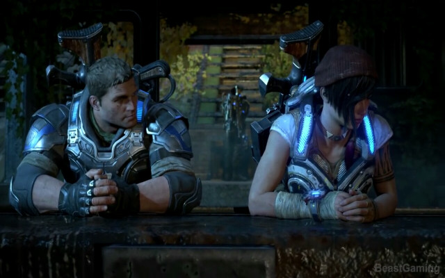 Romanticism twopeople table fountain man free wallpaper for desktop - medium preview image