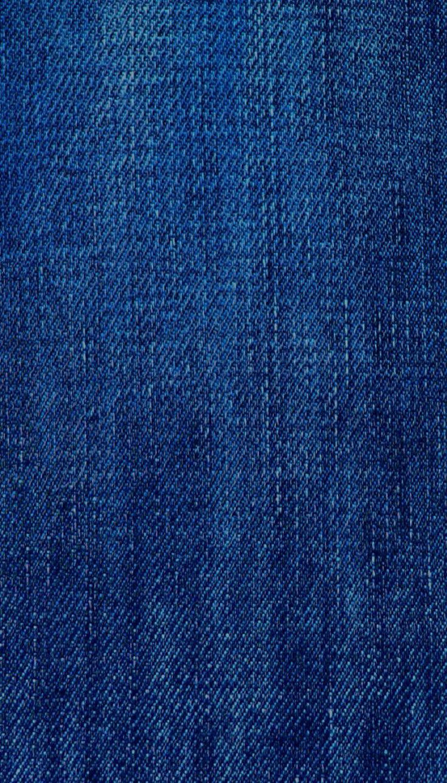 Blue background fabric white stitching free wallpaper for mobile - medium preview image