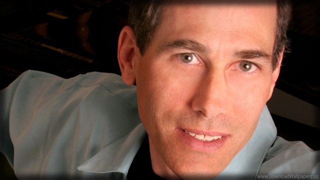 Man blue shirt tie piano free wallpaper for desktop - medium preview image