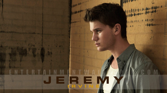 Young man leaning wall hand free wallpaper for desktop - medium preview image