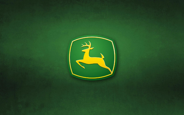Green yellow logo deer background free wallpaper for desktop - medium preview image