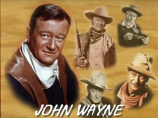 Man cowboy hat john wayne free wallpaper for desktop - medium preview image