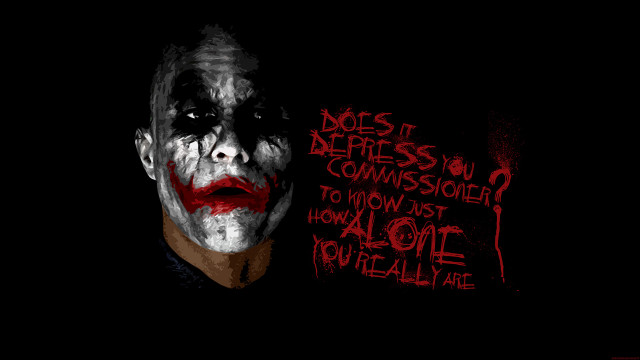 Creepy man face quote image free wallpaper for desktop - medium preview image