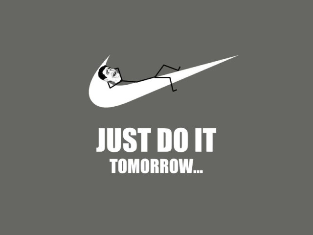 Man falling nike shoe just free wallpaper for desktop - medium preview image