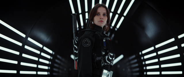 Star wars woman holding gun free wallpaper for desktop - medium preview image