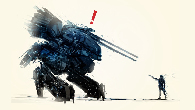 Man giant robot snow red #2 free wallpaper for desktop - medium preview image