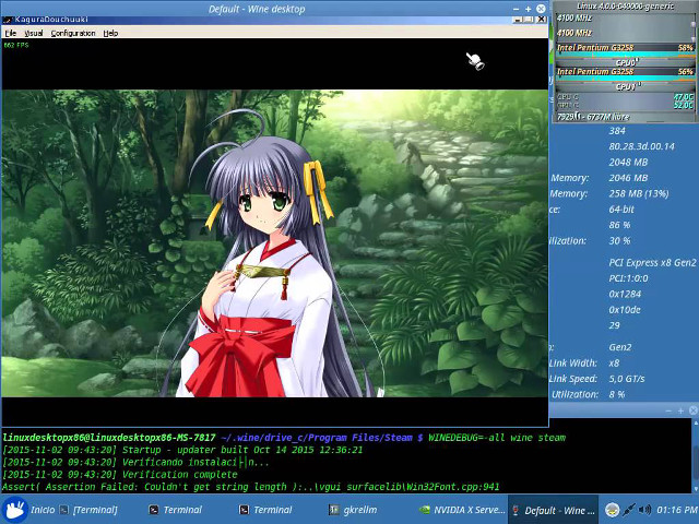 Girl red white dress computer free wallpaper for desktop - medium preview image