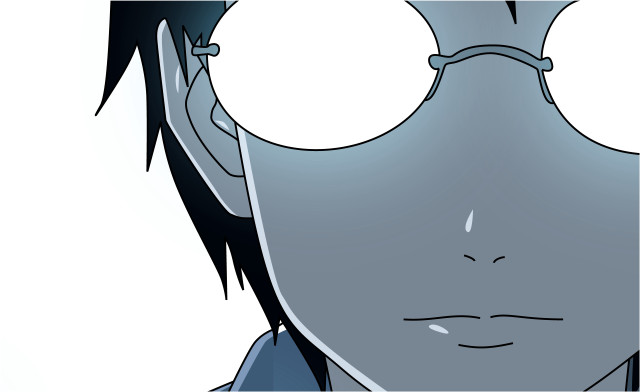 Strange looking face head expression free wallpaper for desktop - medium preview image