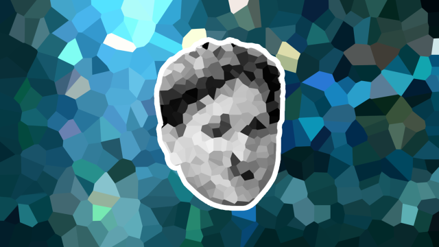 Rock face triangles generative cubist free wallpaper for desktop - medium preview image