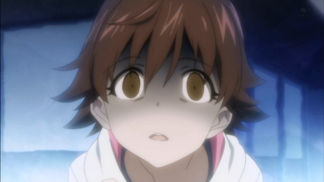 Brown hair white shirt black free wallpaper for desktop - medium preview image