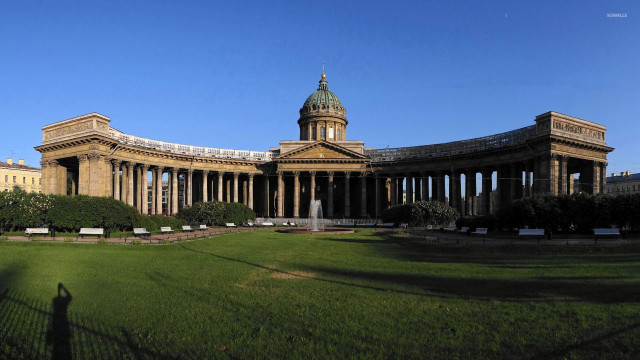 Large building dome clock tower free wallpaper for desktop - medium preview image