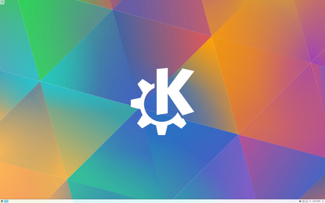 Colorful background white k symbol free wallpaper for desktop - medium preview image