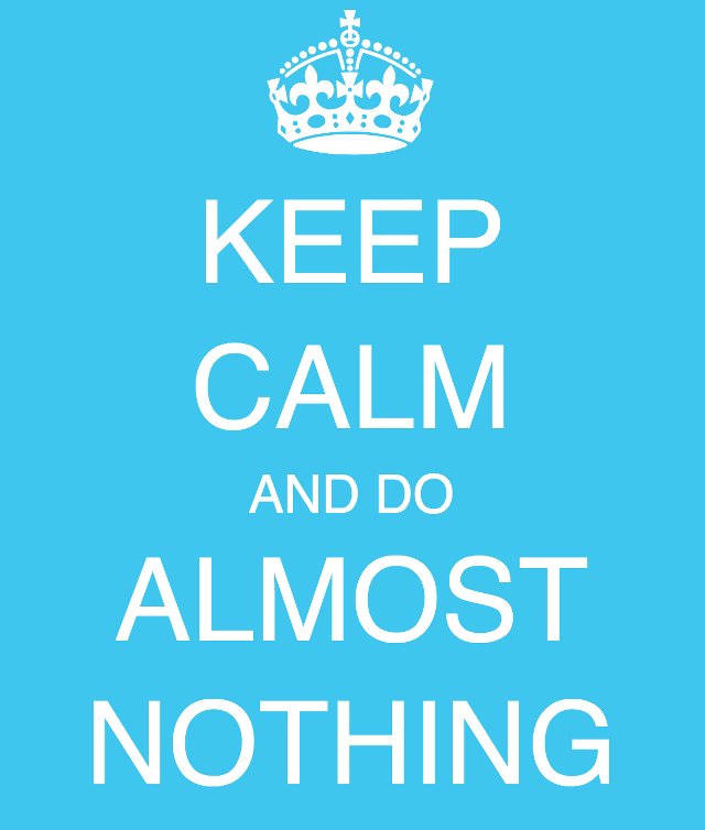 Blue poster white crown says free wallpaper for mobile - medium preview image