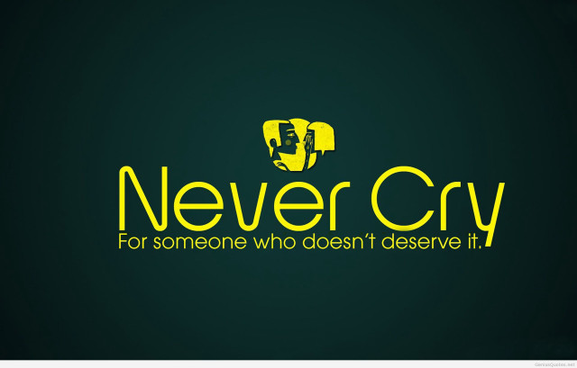 Never cry company logo design free wallpaper for desktop - medium preview image