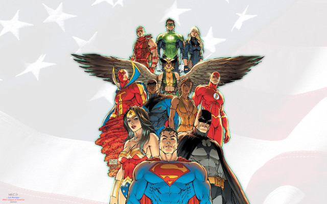 Group people flag superman logo free wallpaper for desktop - medium preview image