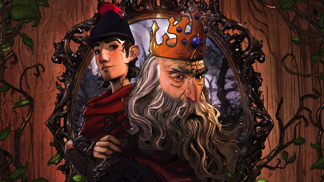 Painting people mirror crown tree free wallpaper for desktop - medium preview image