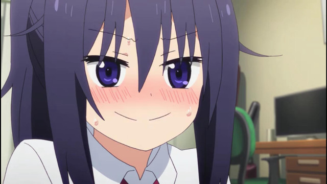 Girl blush purple eyes school free wallpaper for desktop - medium preview image