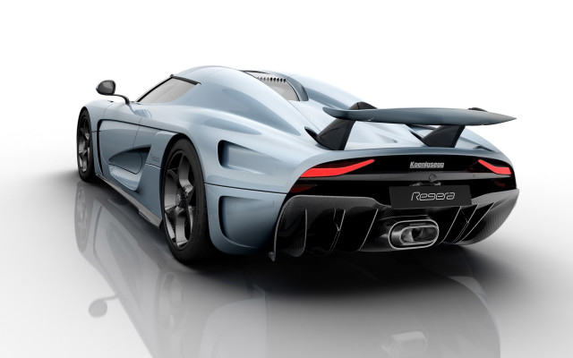 White sportscar blackroof redtaillights reflection free wallpaper for desktop - medium preview image