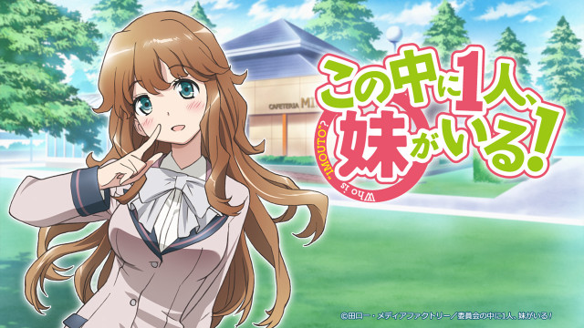 Girl school uniform pointing trees free wallpaper for desktop - medium preview image