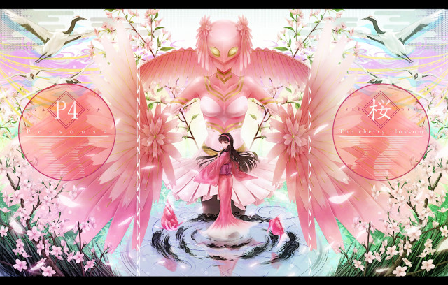 Woman wings flower angel fantasy free wallpaper for desktop - medium preview image
