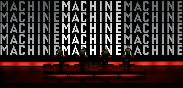 Stage red light large screen free wallpaper for desktop - medium preview image