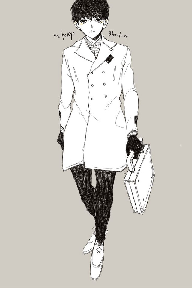 Man coat hat suitcase back free wallpaper for mobile - medium preview image