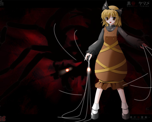 Woman dress string demon background free wallpaper for desktop - medium preview image