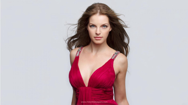 Flavia blois red dress long free wallpaper for desktop - medium preview image