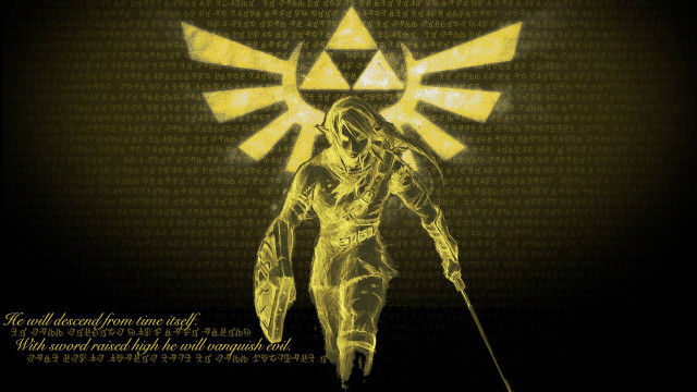 Person sword legend of zelda free wallpaper for desktop - medium preview image