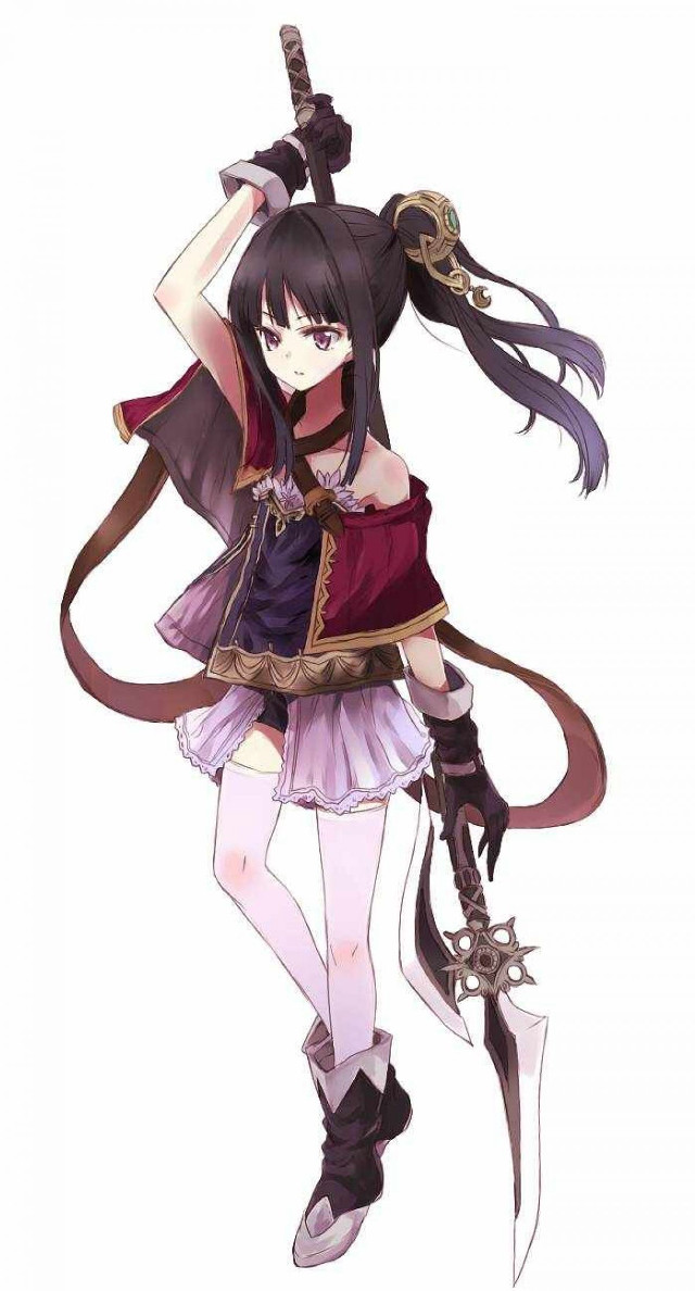 Woman sword dress hand image free wallpaper for mobile - medium preview image