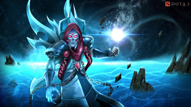 Dota2 character crystal ball chain free wallpaper for desktop - medium preview image