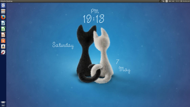 Computer screen cat date free wallpaper for desktop - medium preview image