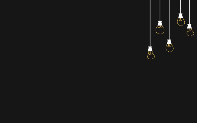Light bulbs hanging ceiling dark free wallpaper for desktop - medium preview image