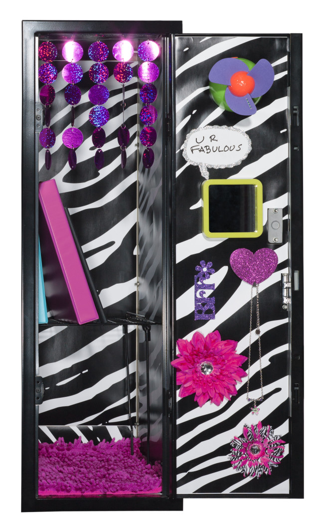 Black white locker zebra purple free wallpaper for mobile - medium preview image