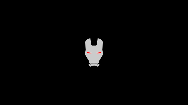 White mask red eyes dark free wallpaper for desktop - medium preview image