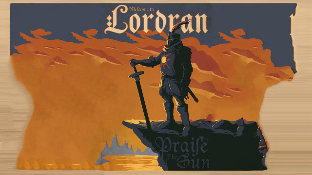 Man cliff sword sky background free wallpaper for desktop - medium preview image