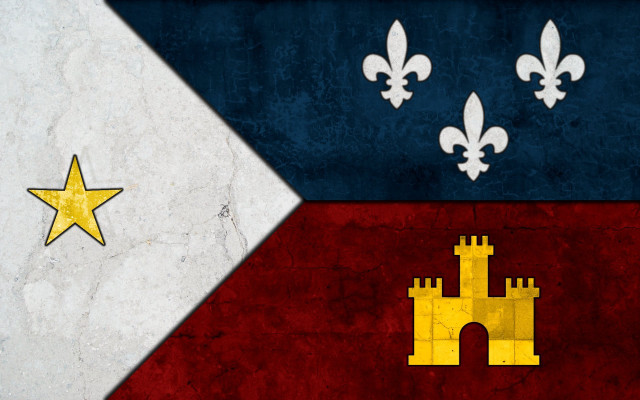Castle flag star fleur de free wallpaper for desktop - medium preview image