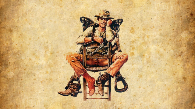 Man chair hat snake leg free wallpaper for desktop - medium preview image