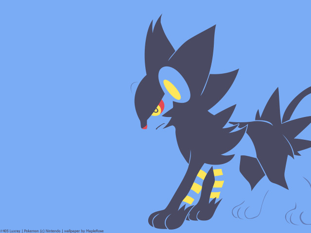 Black cat yellow stripes cartoon free wallpaper for desktop - medium preview image