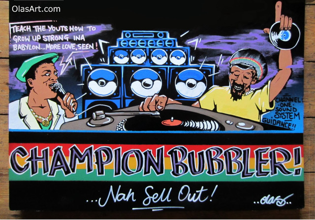 Champion bubble funk graffiti punk free wallpaper for desktop - medium preview image