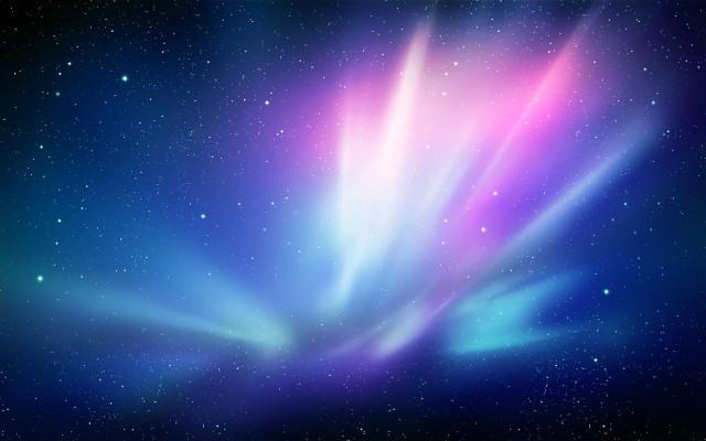 Blue pink background stars sky free wallpaper for desktop - medium preview image